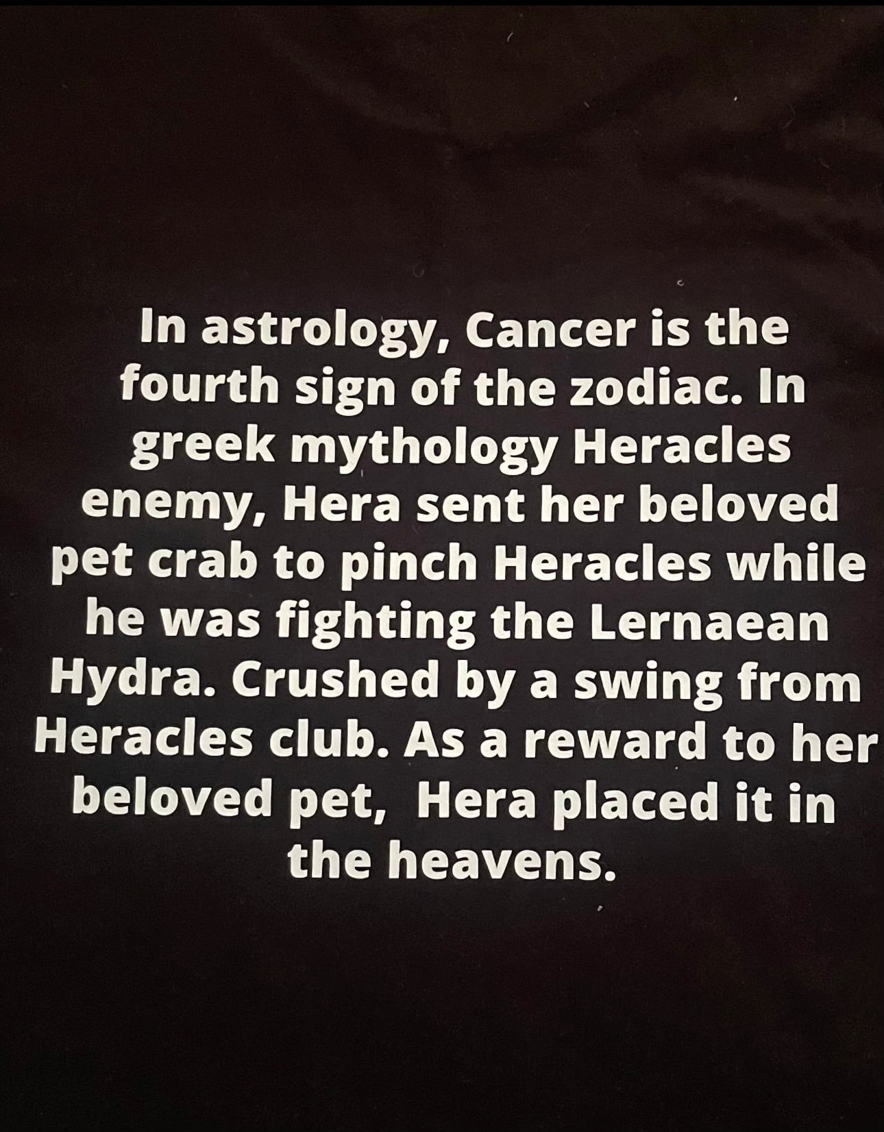 CANCER Shirts